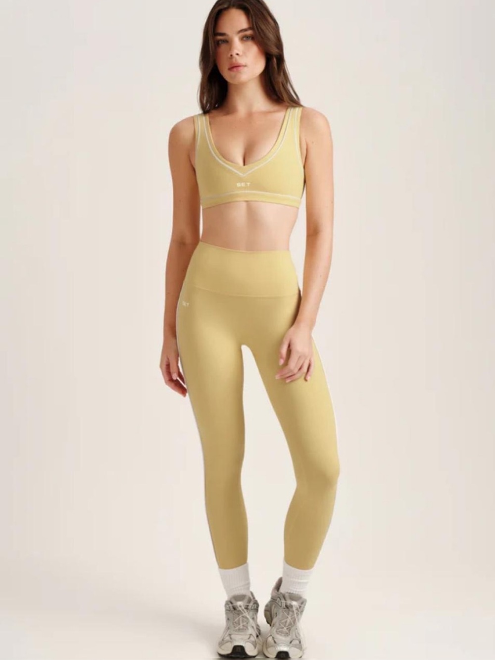 SET ACTIVE butter airluxe high rise leggings